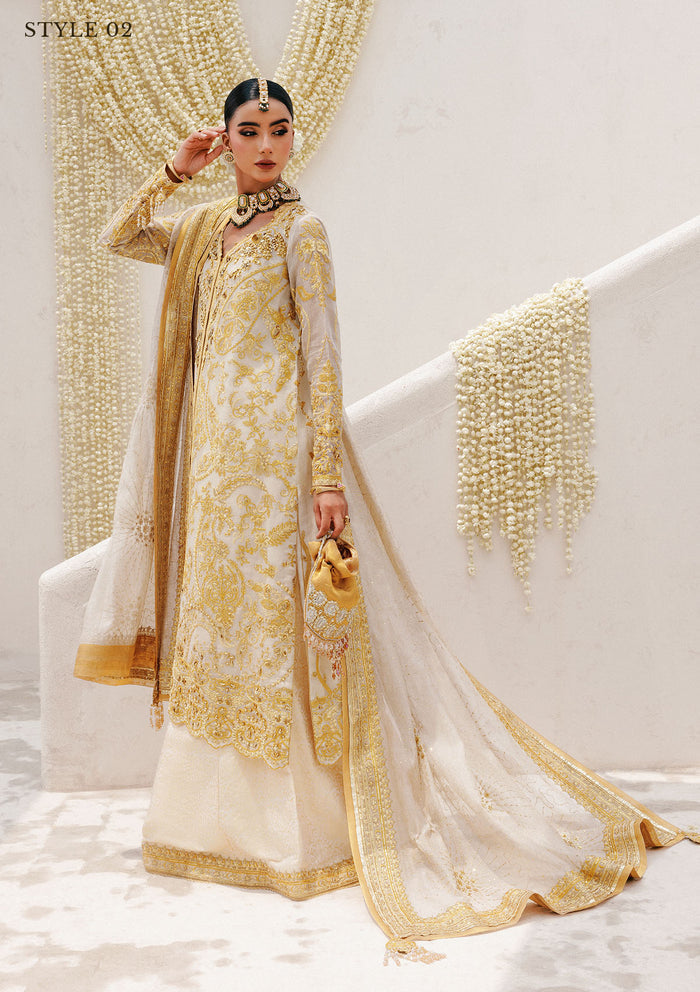 Aik Atelier | Wedding Festive 25 | WEDDING FESTIVE '25 VOL. 2 - LOOK 03 by Aik Atelier - Designer Dress  - Type : Ladies Clothes - Available at Libayah - 100% Original 