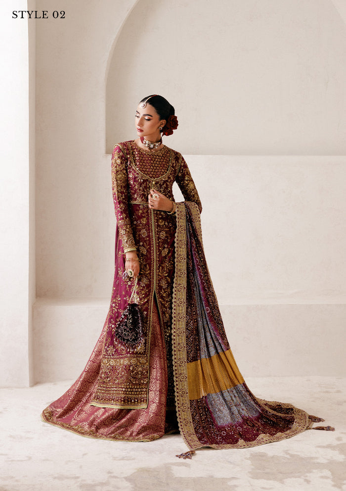 Aik Atelier | Wedding Festive 25 | WEDDING FESTIVE '25 VOL. 2 - LOOK 04 by Aik Atelier - Designer Dress  - Type : Ladies Clothes - Available at Libayah - 100% Original 