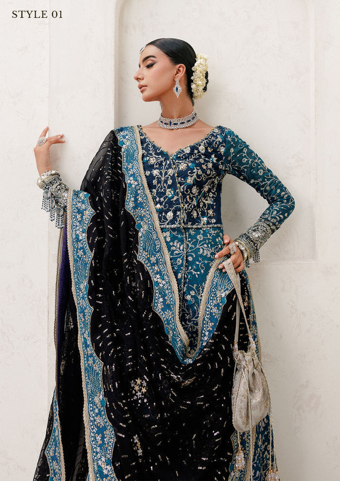 Aik Atelier | Wedding Festive 25 | WEDDING FESTIVE '25 VOL. 2 - LOOK 09 by Aik Atelier - Designer Dress  - Type : Ladies Clothes - Available at Libayah - 100% Original 