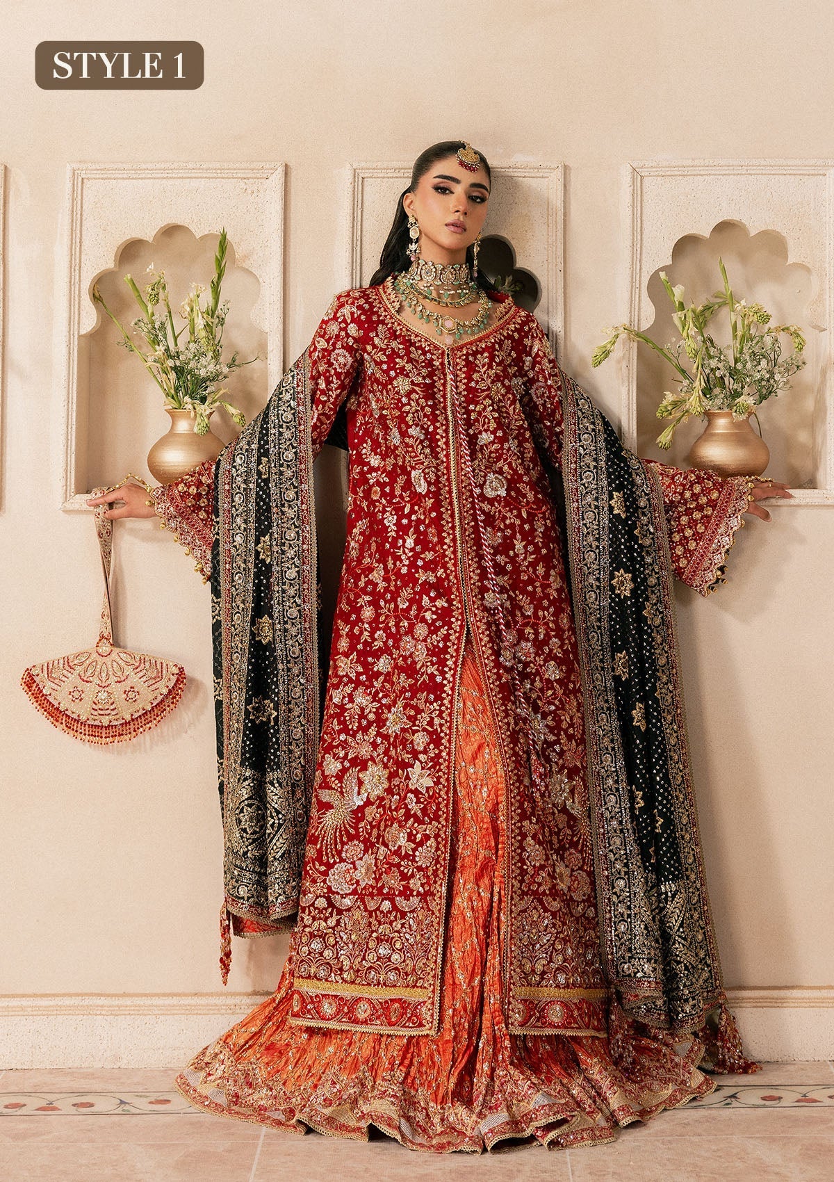 Aik Atelier | Wedding Festive 26 | LOOK 08 by Aik Atelier - Designer Dress  - Type : Ladies Clothes - Available at Libayah - 100% Original 