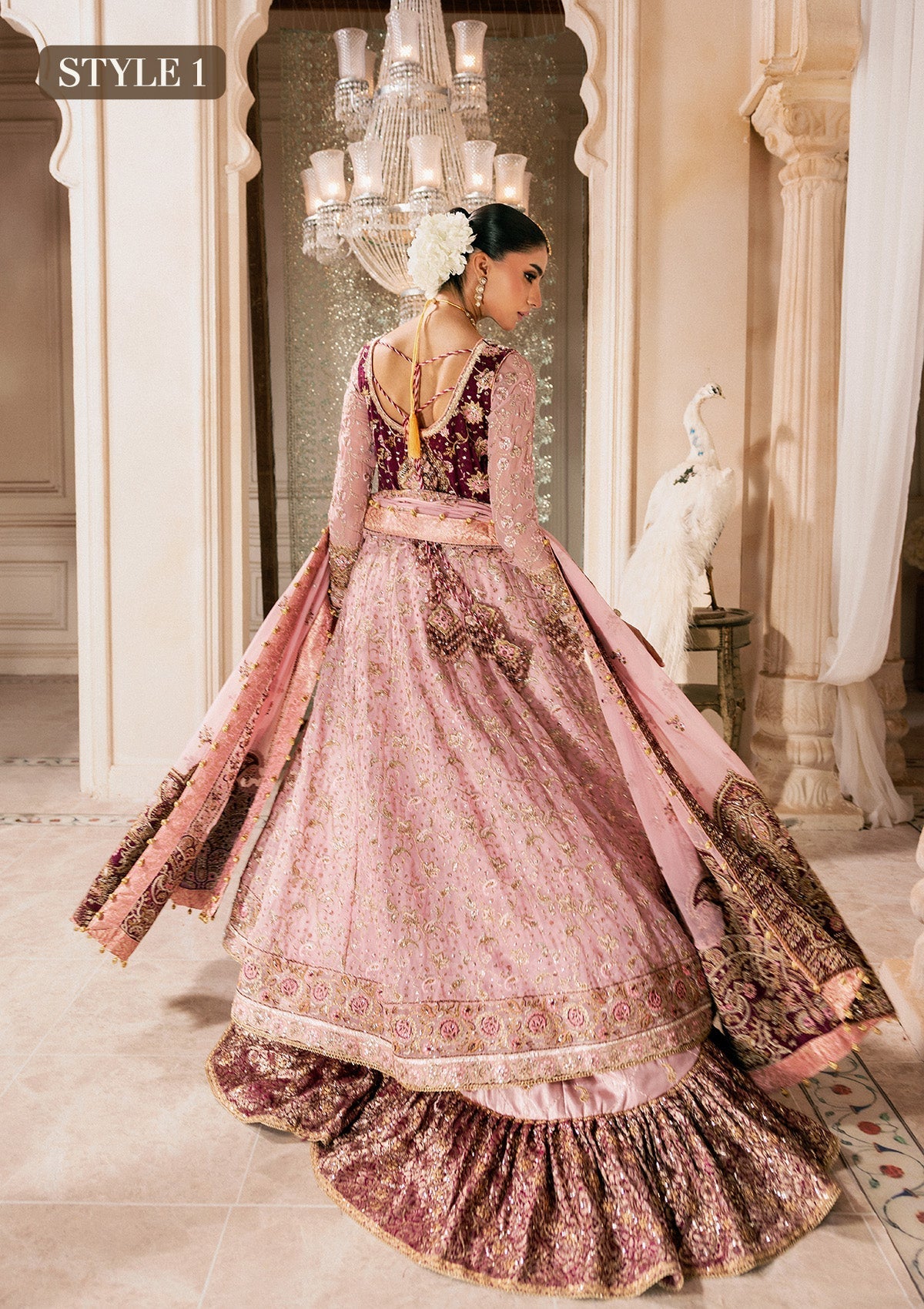 Aik Atelier | Wedding Festive 26 | VOL. 1 - LOOK 10 by Aik Atelier - Designer Dress  - Type : Ladies Clothes - Available at Libayah - 100% Original 
