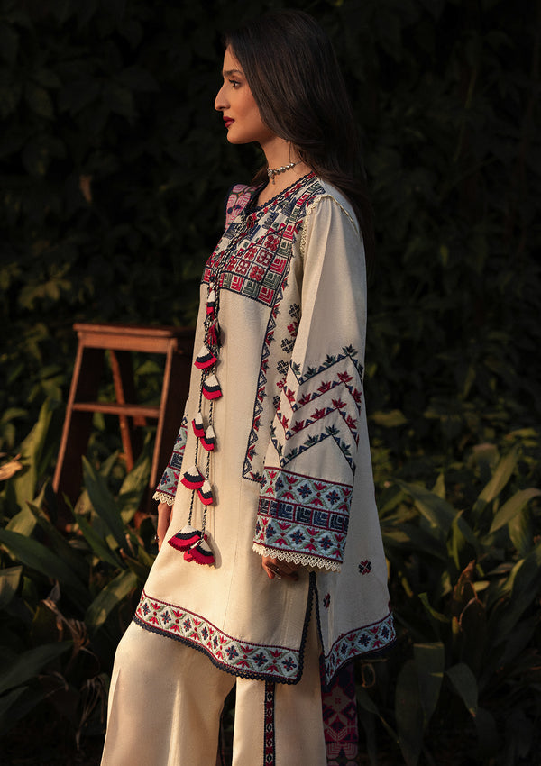 Aik Atelier | Roz Karandi 25 | LOOK 01 by Aik Atelier - Designer Dress - Type : Ladies Clothes - Available at Libayah - 100% Original 