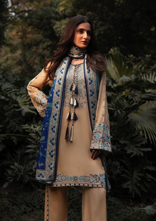 Aik Atelier | Roz Karandi 25 | LOOK 02 by Aik Atelier - Designer Dress - Type : Ladies Clothes - Available at Libayah - 100% Original 