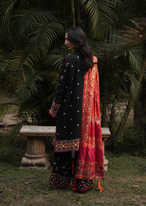 Aik Atelier | Roz Karandi 25 | LOOK 03 by Aik Atelier - Designer Dress - Type : Ladies Clothes - Available at Libayah - 100% Original 