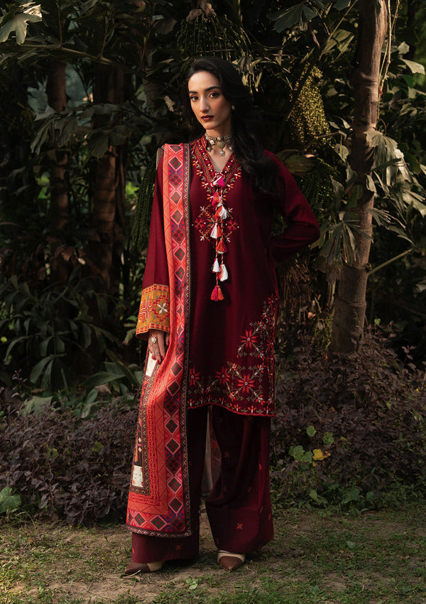 Aik Atelier | Roz Karandi 25 | LOOK 05 by Aik Atelier - Designer Dress - Type : Ladies Clothes - Available at Libayah - 100% Original 