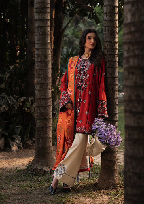 Aik Atelier | Roz Karandi 25 | LOOK 06 by Aik Atelier - Designer Dress - Type : Ladies Clothes - Available at Libayah - 100% Original 