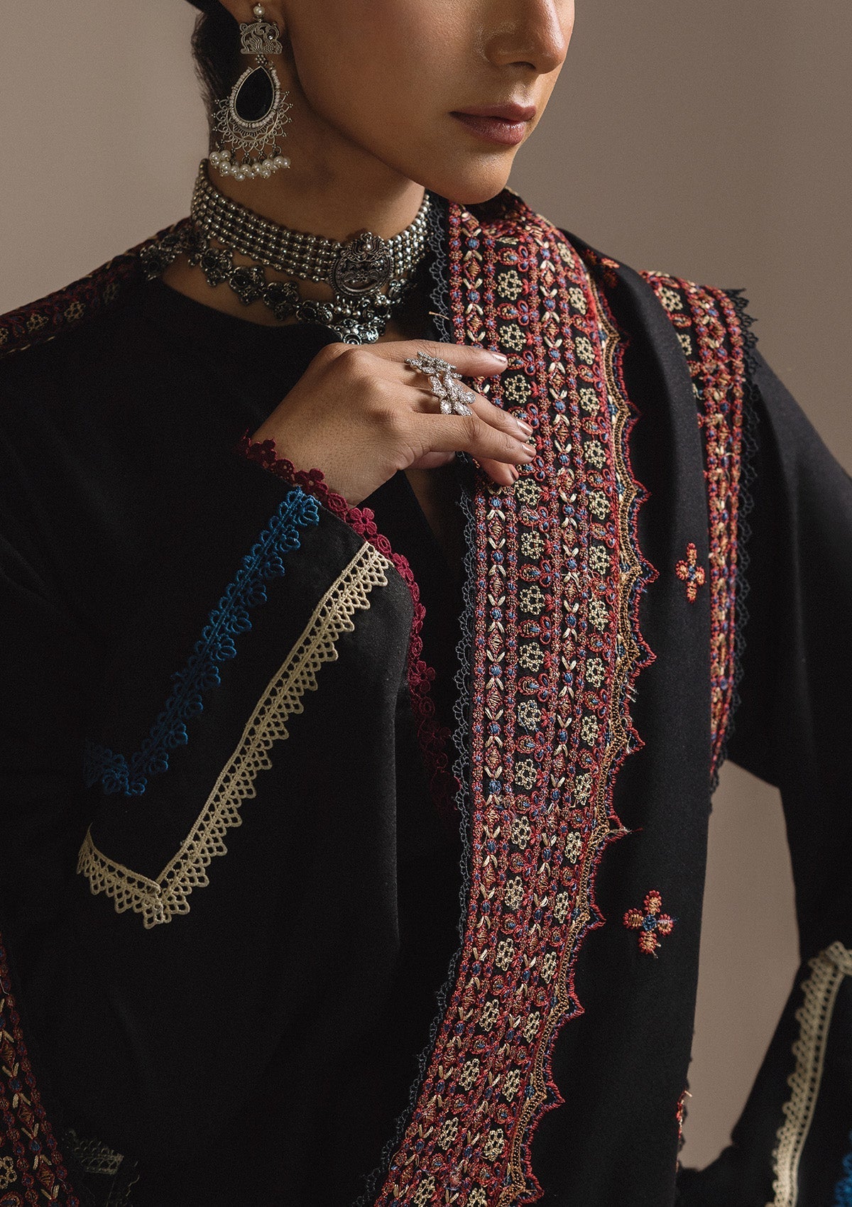 Aik Atelier | Aik Roz Karandi 25 | LOOK 02 by Aik Atelier - Designer Dress  - Type : Ladies Clothes - Available at Libayah - 100% Original 