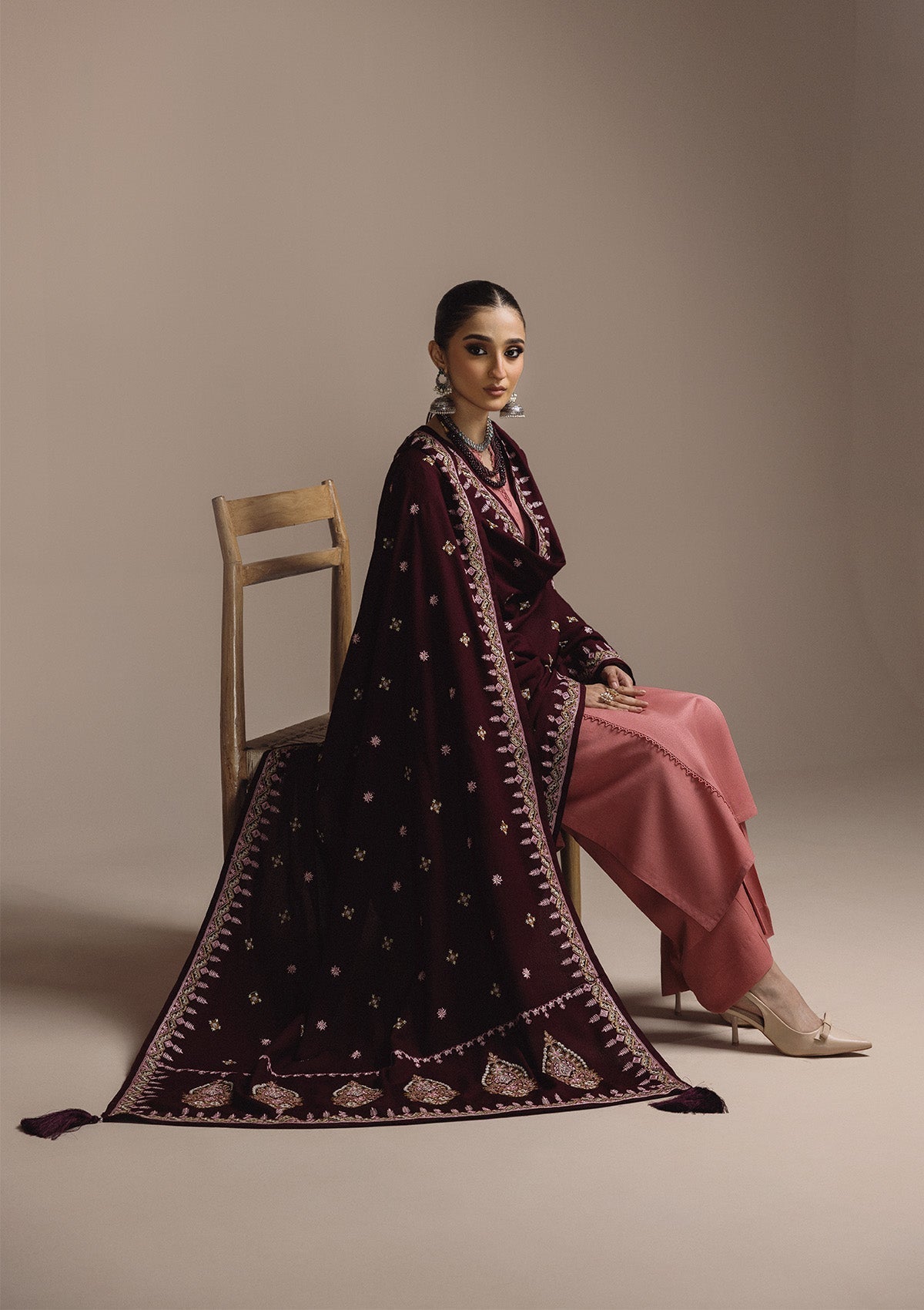 Aik Atelier | Aik Roz Karandi 25 | LOOK 03 by Aik Atelier - Designer Dress  - Type : Ladies Clothes - Available at Libayah - 100% Original 