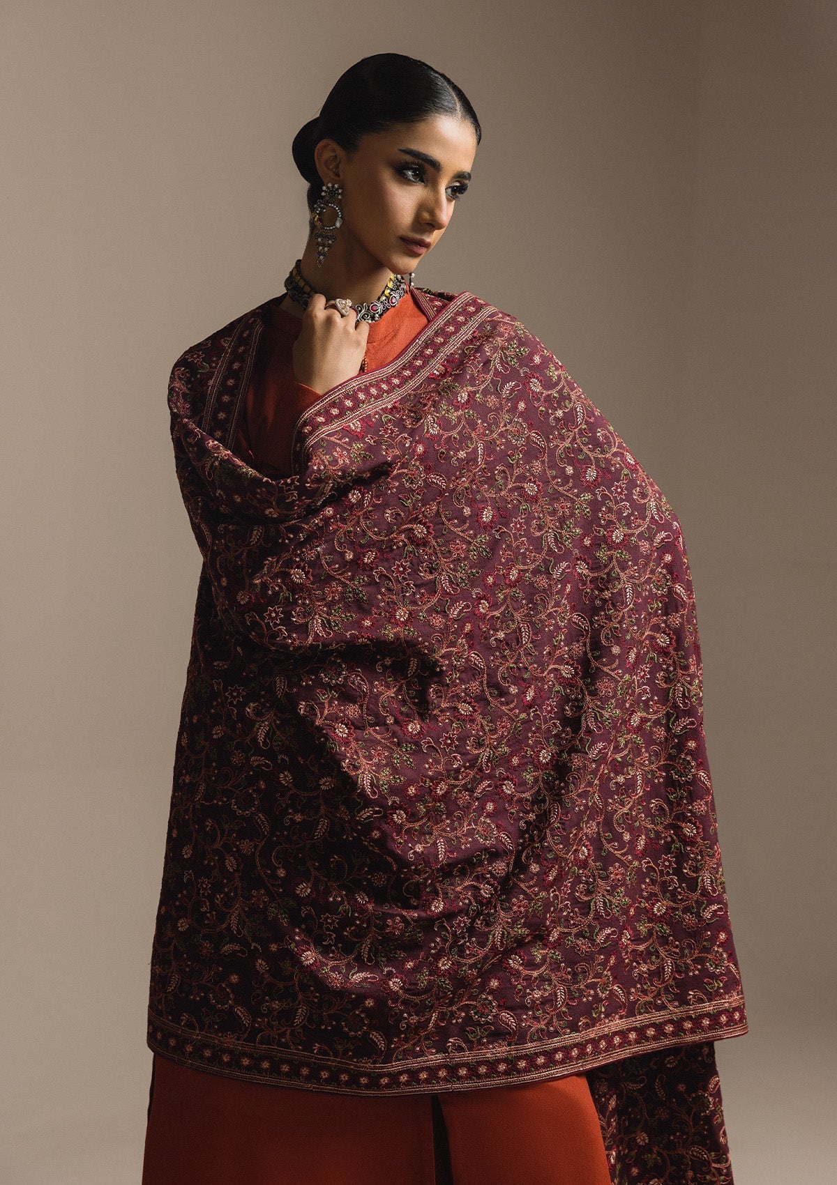 Aik Atelier | Aik Roz Karandi 25 | LOOK 04 by Aik Atelier - Designer Dress  - Type : Ladies Clothes - Available at Libayah - 100% Original 