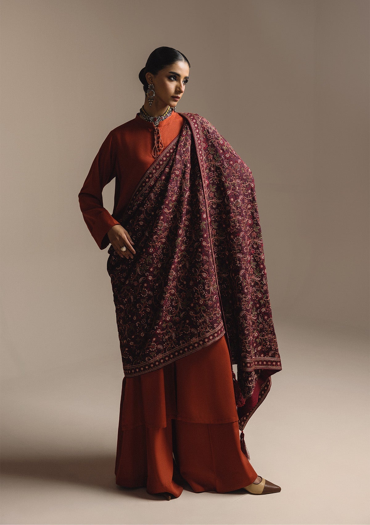 Aik Atelier | Aik Roz Karandi 25 | LOOK 04 by Aik Atelier - Designer Dress  - Type : Ladies Clothes - Available at Libayah - 100% Original 