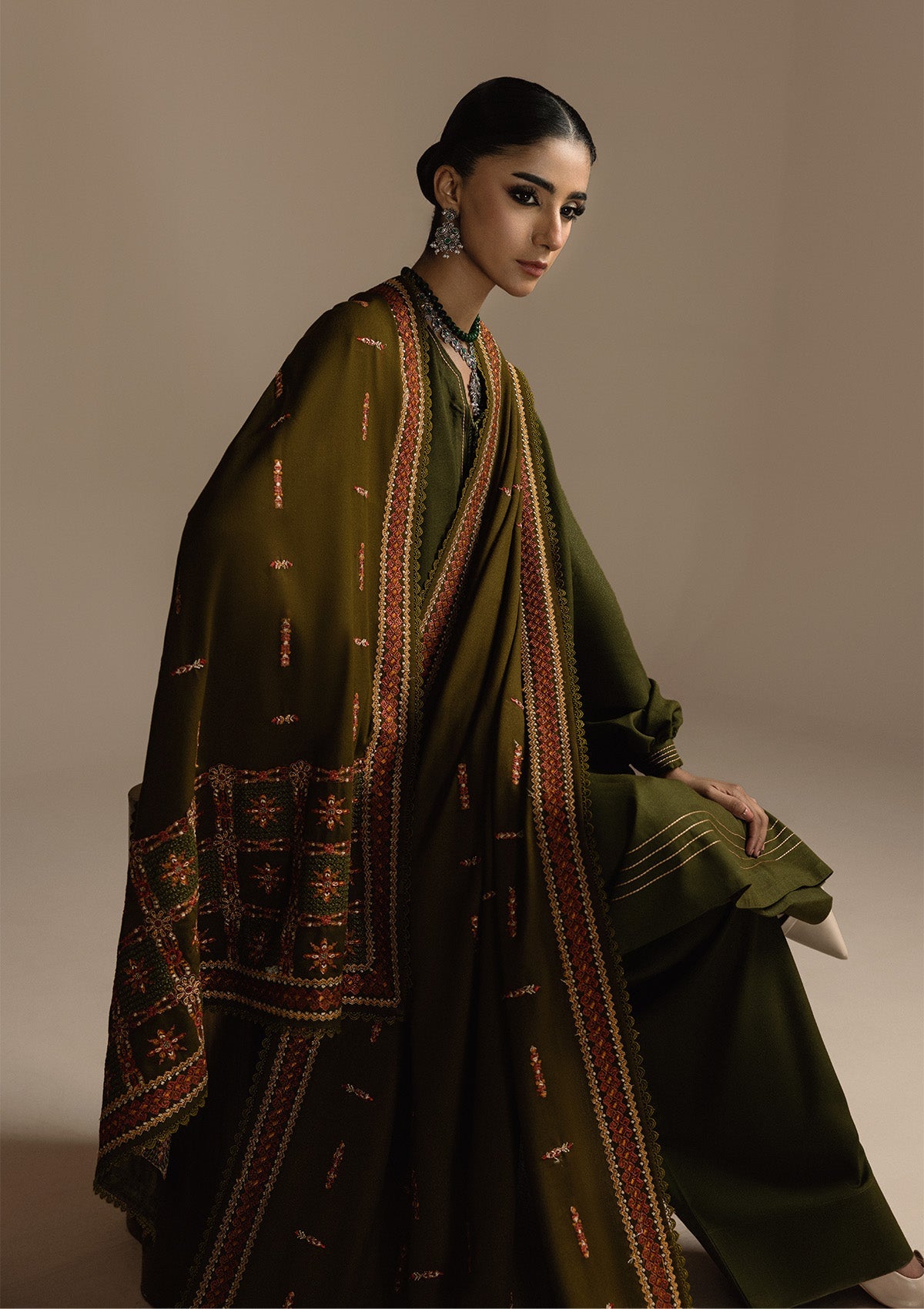 Aik Atelier | Aik Roz Karandi 25 | LOOK 05 by Aik Atelier - Designer Dress  - Type : Ladies Clothes - Available at Libayah - 100% Original 