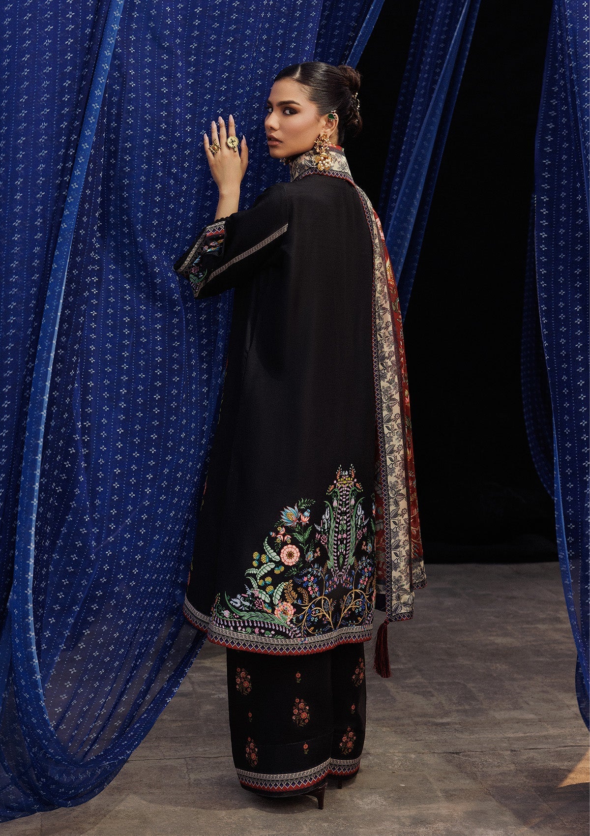 Aik Atelier | Roz Khaddar | AIK ROZ '25 D2 - LOOK 01 by Aik Atelier - Designer Dress  - Type : Ladies Clothes - Available at Libayah - 100% Original 