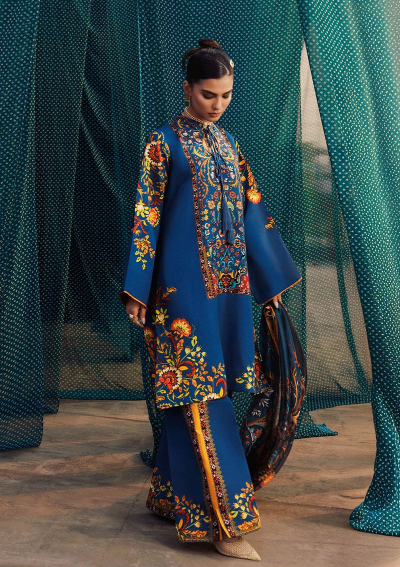 Aik Atelier | Roz Khaddar | AIK ROZ '25 D2 - LOOK 03 by Aik Atelier - Designer Dress  - Type : Ladies Clothes - Available at Libayah - 100% Original 