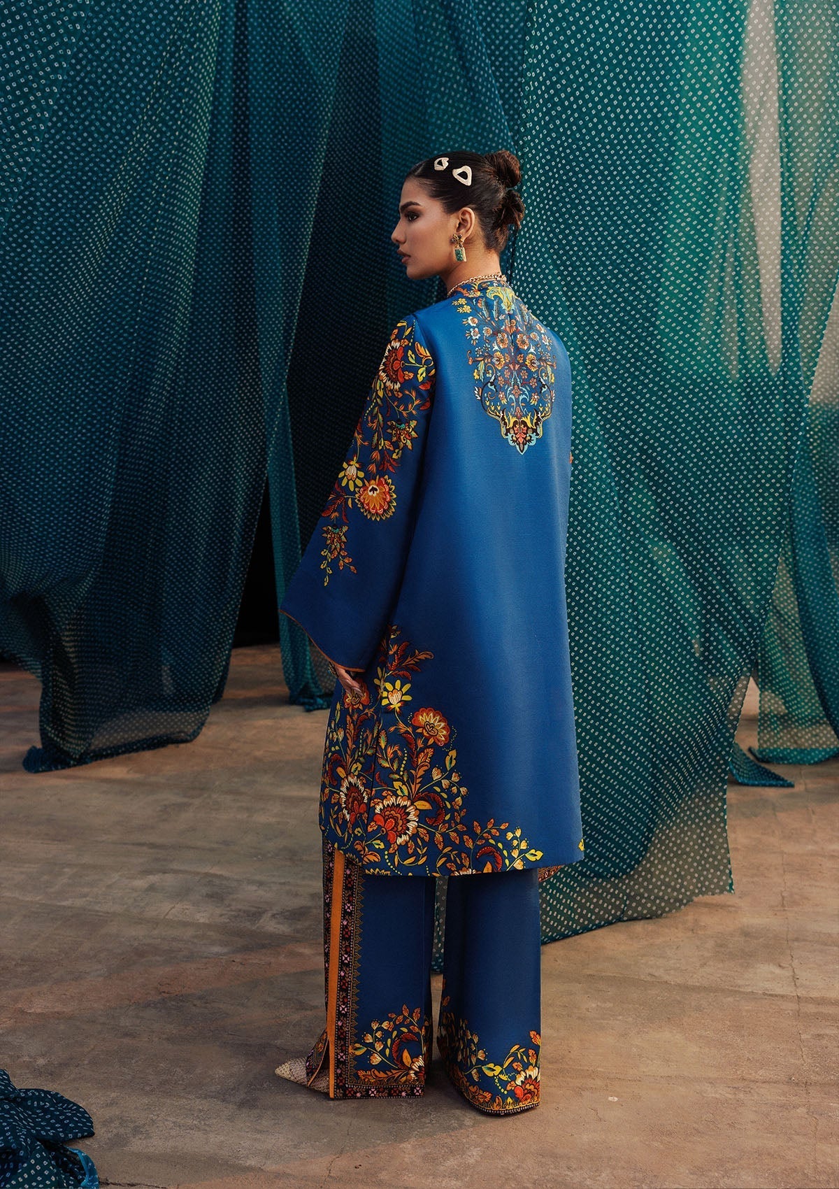 Aik Atelier | Roz Khaddar | AIK ROZ '25 D2 - LOOK 03 by Aik Atelier - Designer Dress  - Type : Ladies Clothes - Available at Libayah - 100% Original 