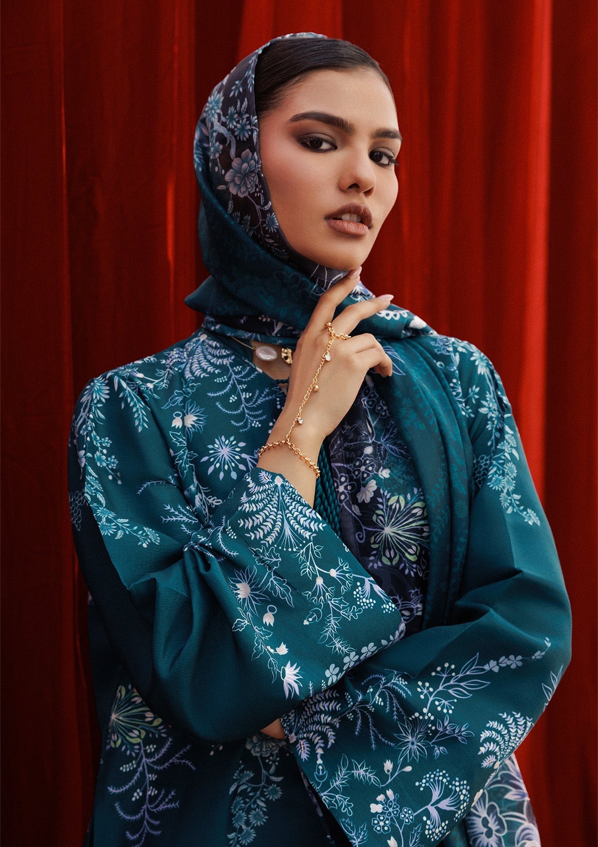 Aik Atelier | Roz Khaddar | AIK ROZ '25 D2 - LOOK 07 by Aik Atelier - Designer Dress  - Type : Ladies Clothes - Available at Libayah - 100% Original 