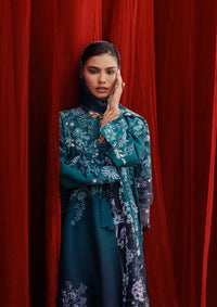 Aik Atelier | Roz Khaddar | AIK ROZ '25 D2 - LOOK 07 by Aik Atelier - Designer Dress  - Type : Ladies Clothes - Available at Libayah - 100% Original 