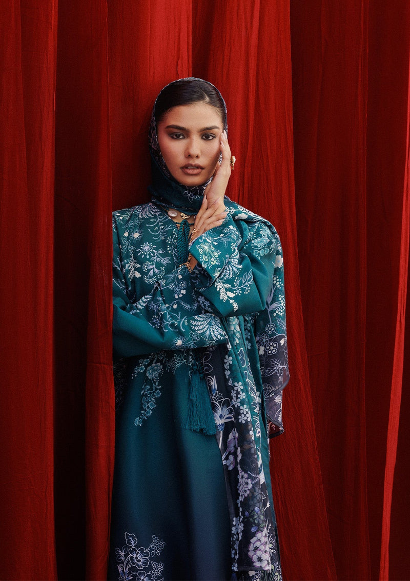 Aik Atelier | Roz Khaddar | AIK ROZ '25 D2 - LOOK 07 by Aik Atelier - Designer Dress  - Type : Ladies Clothes - Available at Libayah - 100% Original 