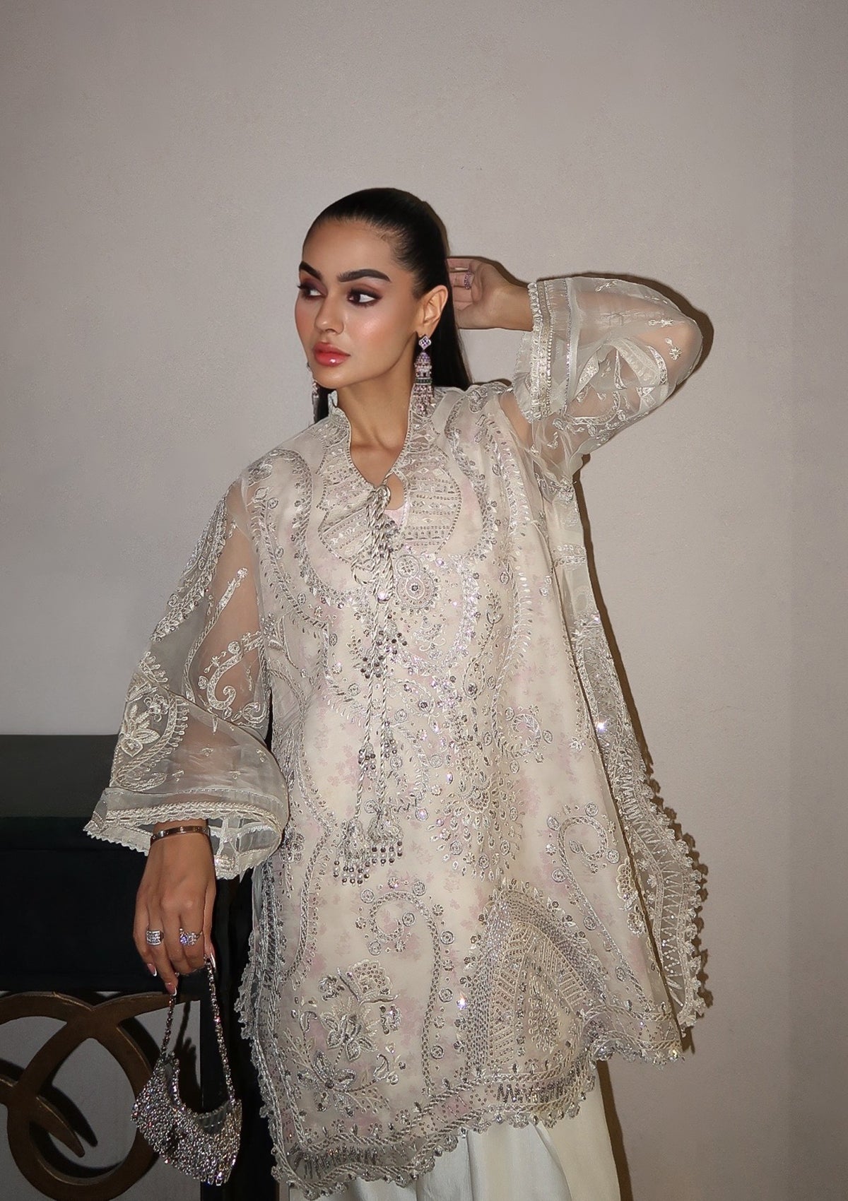 Aik Atelier | Aik Shaam 26 | Aik Shaam - Look B2602 by Aik Atelier - Designer Dress  - Type : Ladies Clothes - Available at Libayah - 100% Original 