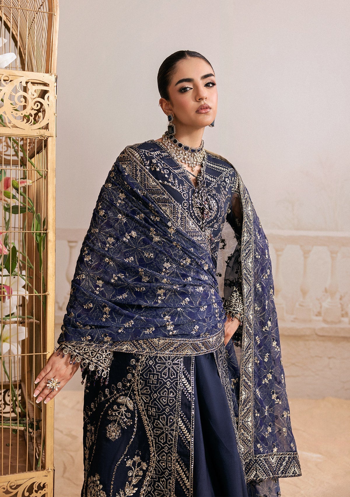 Aik Atelier | Aik Shaam 26 | AIK SHAAM - LOOK B2604 by Aik Atelier - Designer Dress  - Type : Ladies Clothes - Available at Libayah - 100% Original 