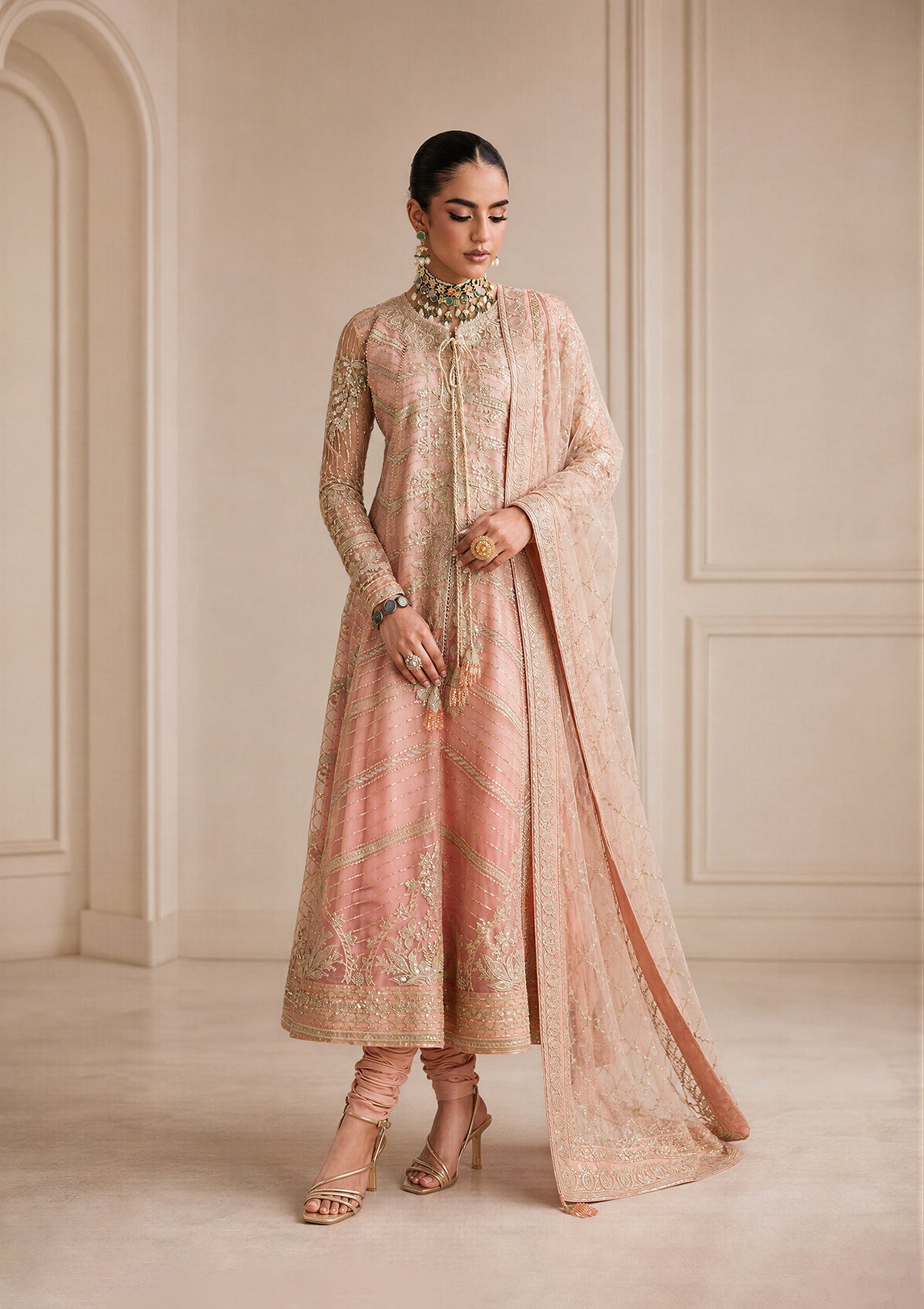 Aik Atelier | Aik Shaam 26 | AIK SHAAM - LOOK B2605 by Aik Atelier - Designer Dress  - Type : Ladies Clothes - Available at Libayah - 100% Original 