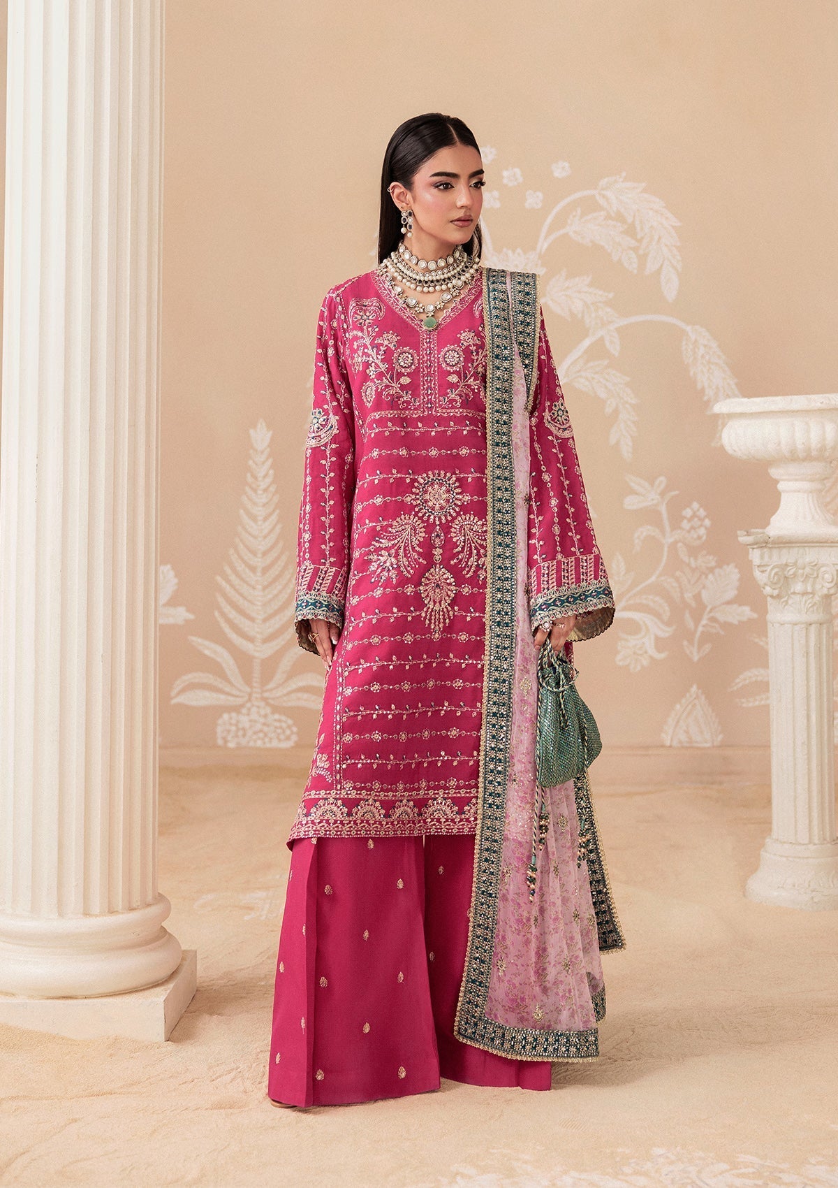 Aik Atelier | Aik Shaam 26 | Aik Shaam - Look B2606 by Aik Atelier - Designer Dress  - Type : Ladies Clothes - Available at Libayah - 100% Original 