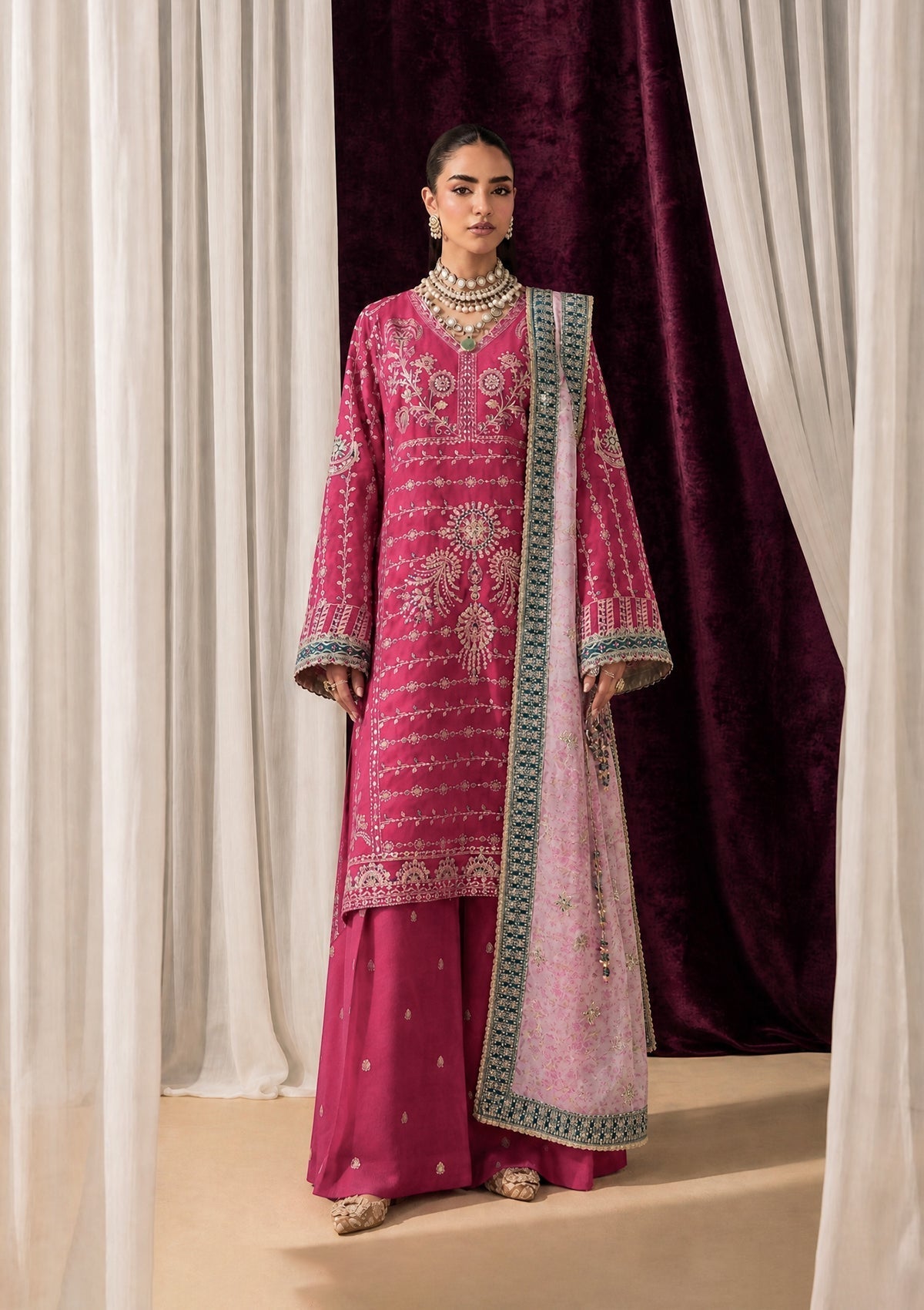 Aik Atelier | Aik Shaam 26 | Aik Shaam - Look B2606 by Aik Atelier - Designer Dress  - Type : Ladies Clothes - Available at Libayah - 100% Original 