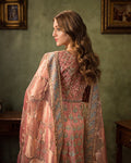 Ain | Aroosh Luxury Formals 24 | AR-96 ARZU (Pink) by Ain - Designer Dress - Type: Ladies Clothes - Available at Libayah - 100% Original