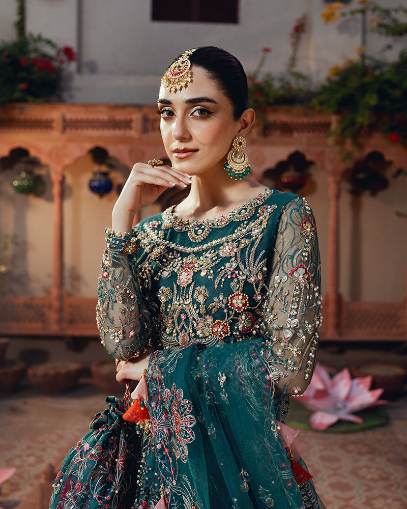 Ain | Naulakha Wedding Festive 24 | AR-139 RUNG by Ain - Designer Dress - Type: Ladies Clothes - Available at Libayah - 100% Original