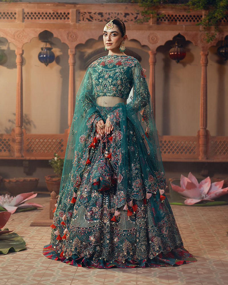 Ain | Naulakha Wedding Festive 24 | AR-139 RUNG by Ain - Designer Dress - Type: Ladies Clothes - Available at Libayah - 100% Original