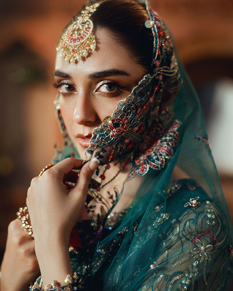 Ain | Naulakha Wedding Festive 24 | AR-139 RUNG by Ain - Designer Dress - Type: Ladies Clothes - Available at Libayah - 100% Original