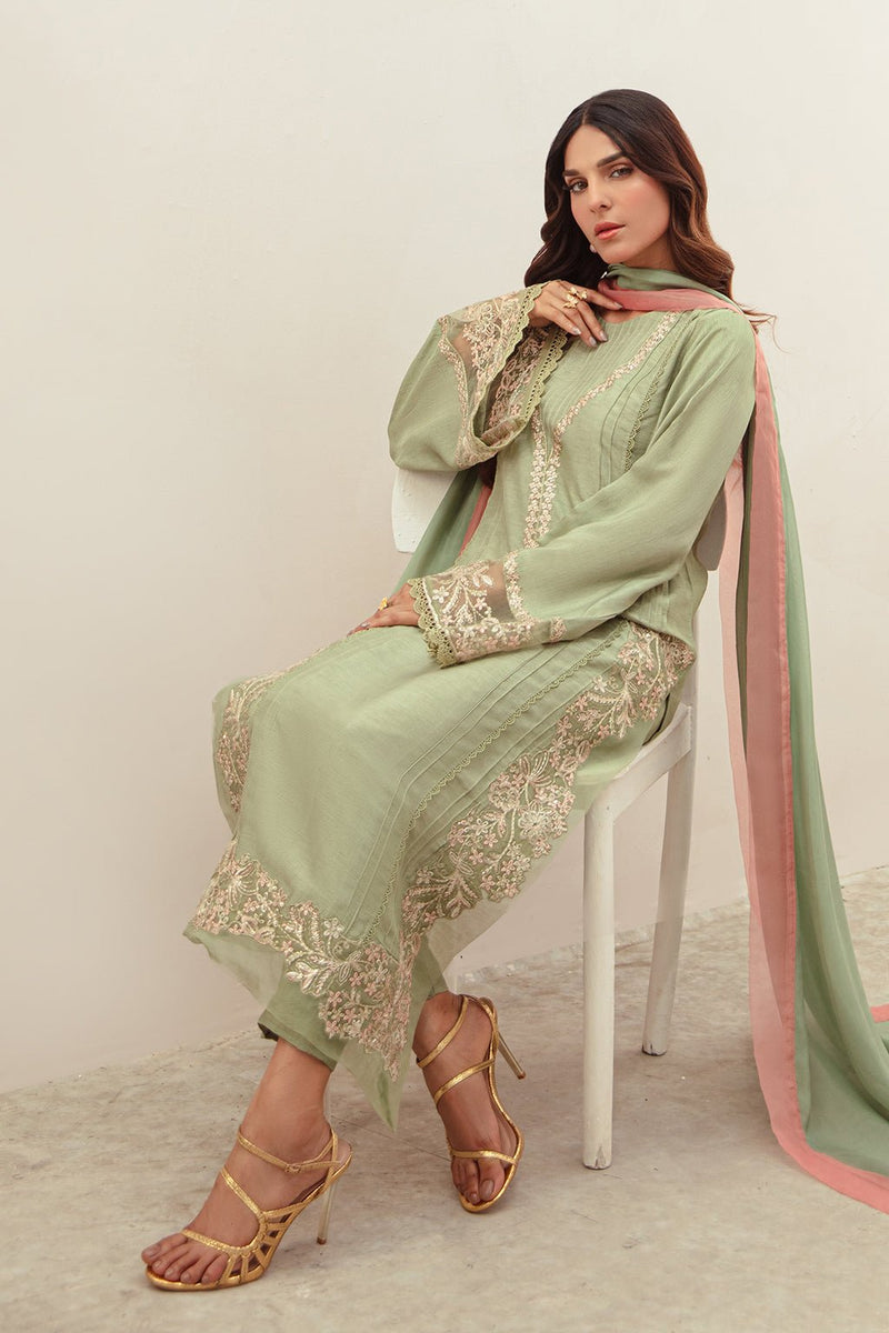 AJR Couture | Basic Pret 24 | ELISA by AJR Couture - Designer Dress - Type: Ladies Clothes - Available at Libayah - 100% Original