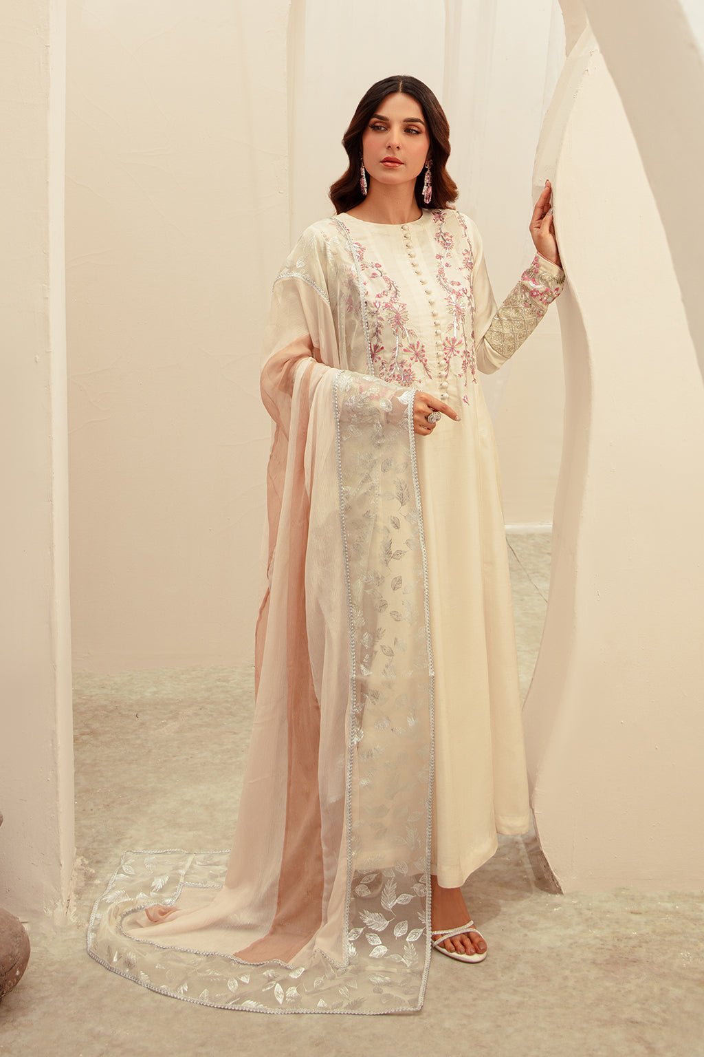 AJR Couture | Basic Pret 24 | FAWN by AJR Couture - Designer Dress - Type: Ladies Clothes - Available at Libayah - 100% Original