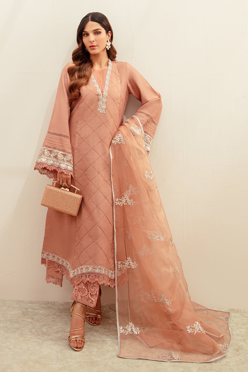 AJR Couture | Basic Pret 24 | GLADIOLUS by AJR Couture - Designer Dress - Type: Ladies Clothes - Available at Libayah - 100% Original