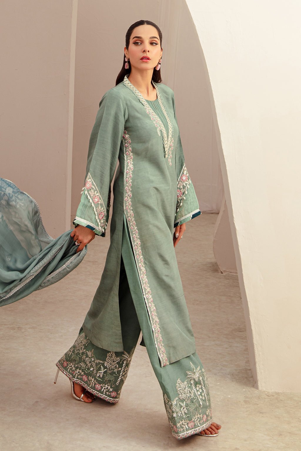 AJR Couture | Basic Pret 24 | RAYA by AJR Couture - Designer Dress - Type: Ladies Clothes - Available at Libayah - 100% Original