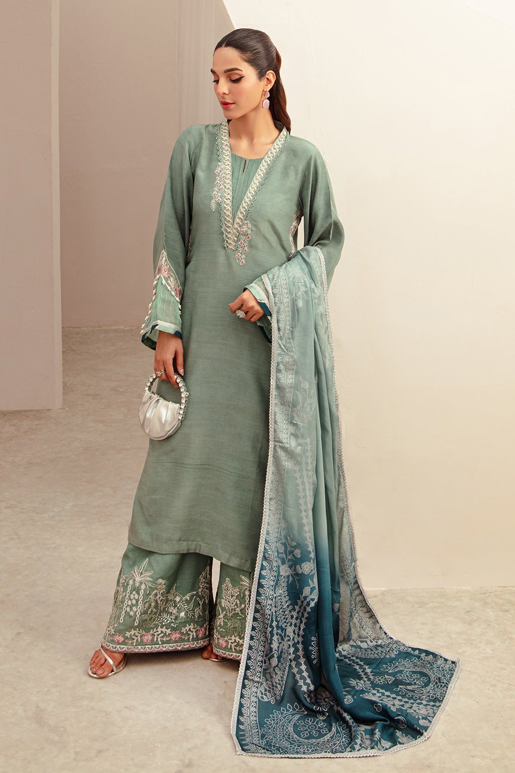 AJR Couture | Basic Pret 24 | RAYA by AJR Couture - Designer Dress - Type: Ladies Clothes - Available at Libayah - 100% Original