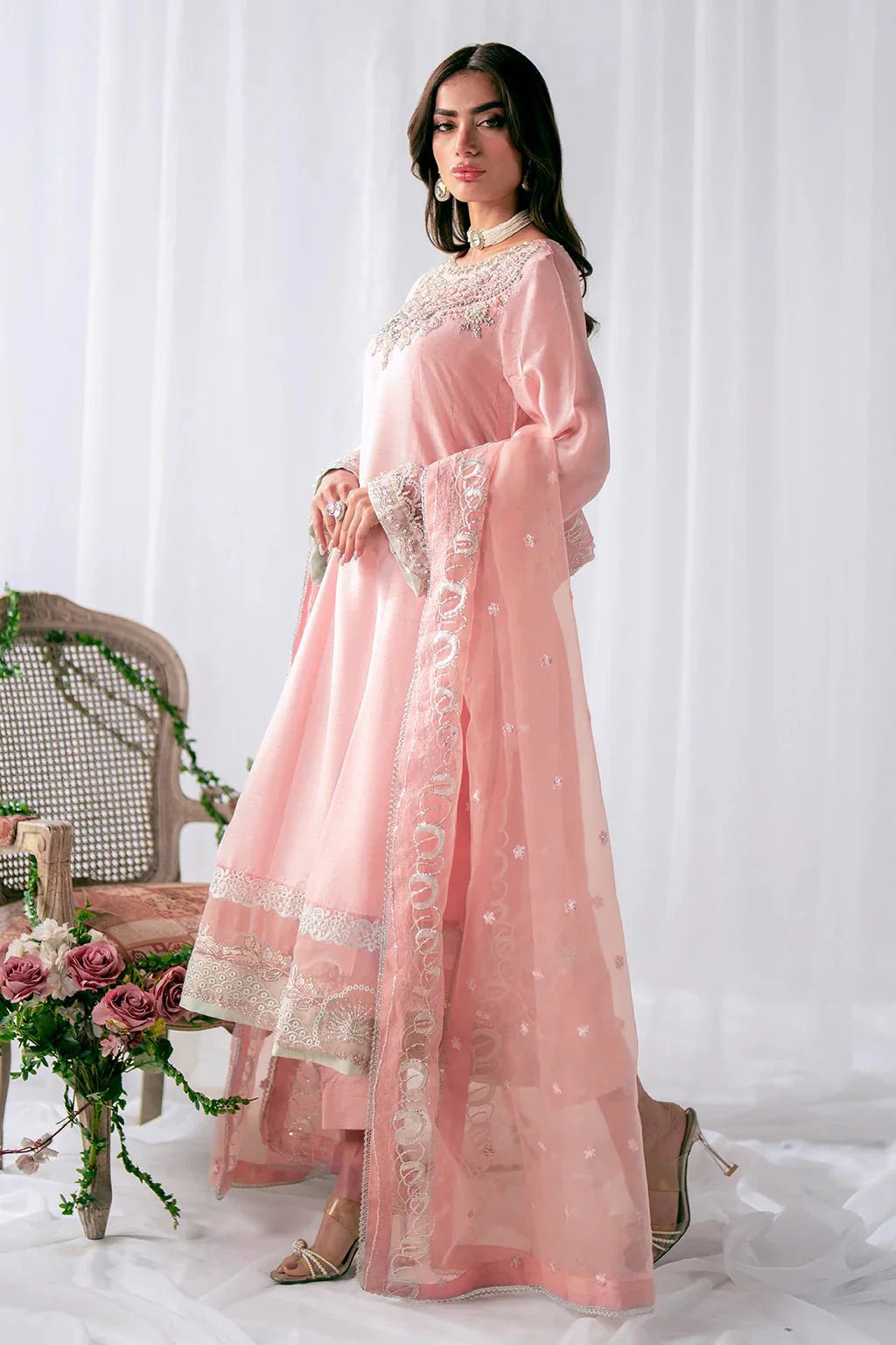 Ajr Couture | Luxe Pret Eid Drop | DREEMY by AJR Couture - Designer Dress - Type: Ladies Clothes - Available at Libayah - 100% Original