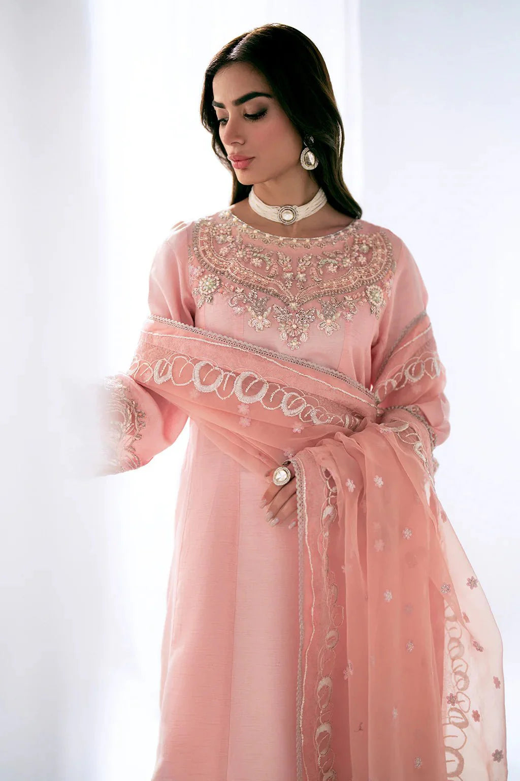 Ajr Couture | Luxe Pret Eid Drop | DREEMY by AJR Couture - Designer Dress - Type: Ladies Clothes - Available at Libayah - 100% Original