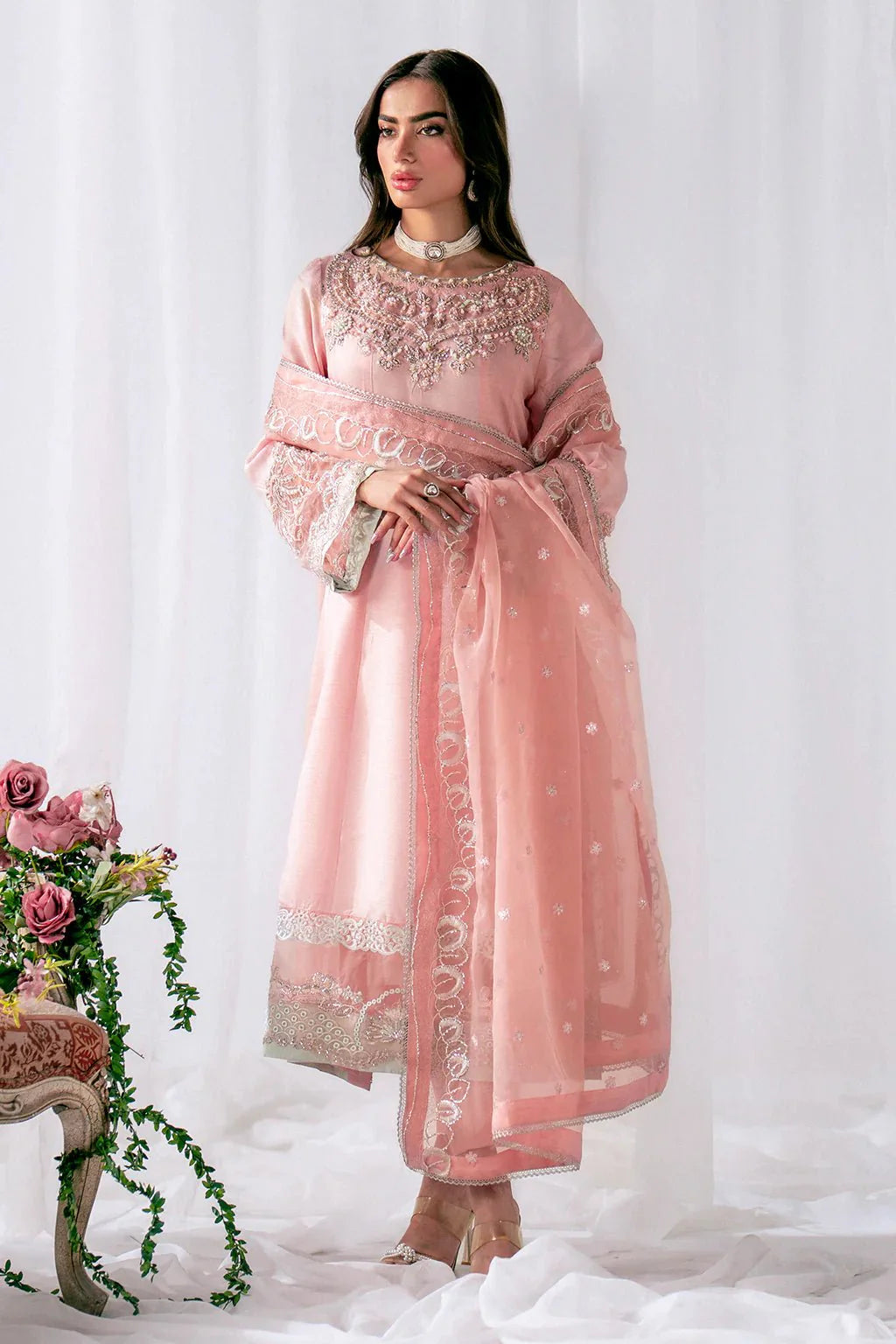 Ajr Couture | Luxe Pret Eid Drop | DREEMY by AJR Couture - Designer Dress - Type: Ladies Clothes - Available at Libayah - 100% Original