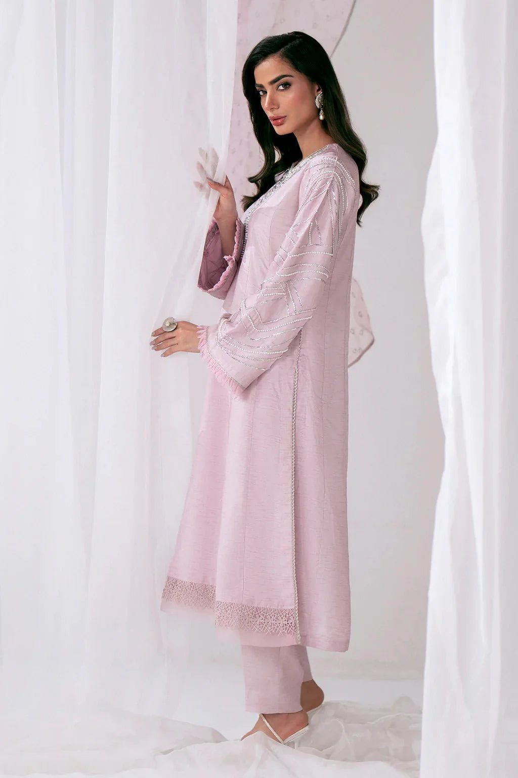 Ajr Couture | Luxe Pret Eid Drop | Floret by AJR Couture - Designer Dress - Type: Ladies Clothes - Available at Libayah - 100% Original