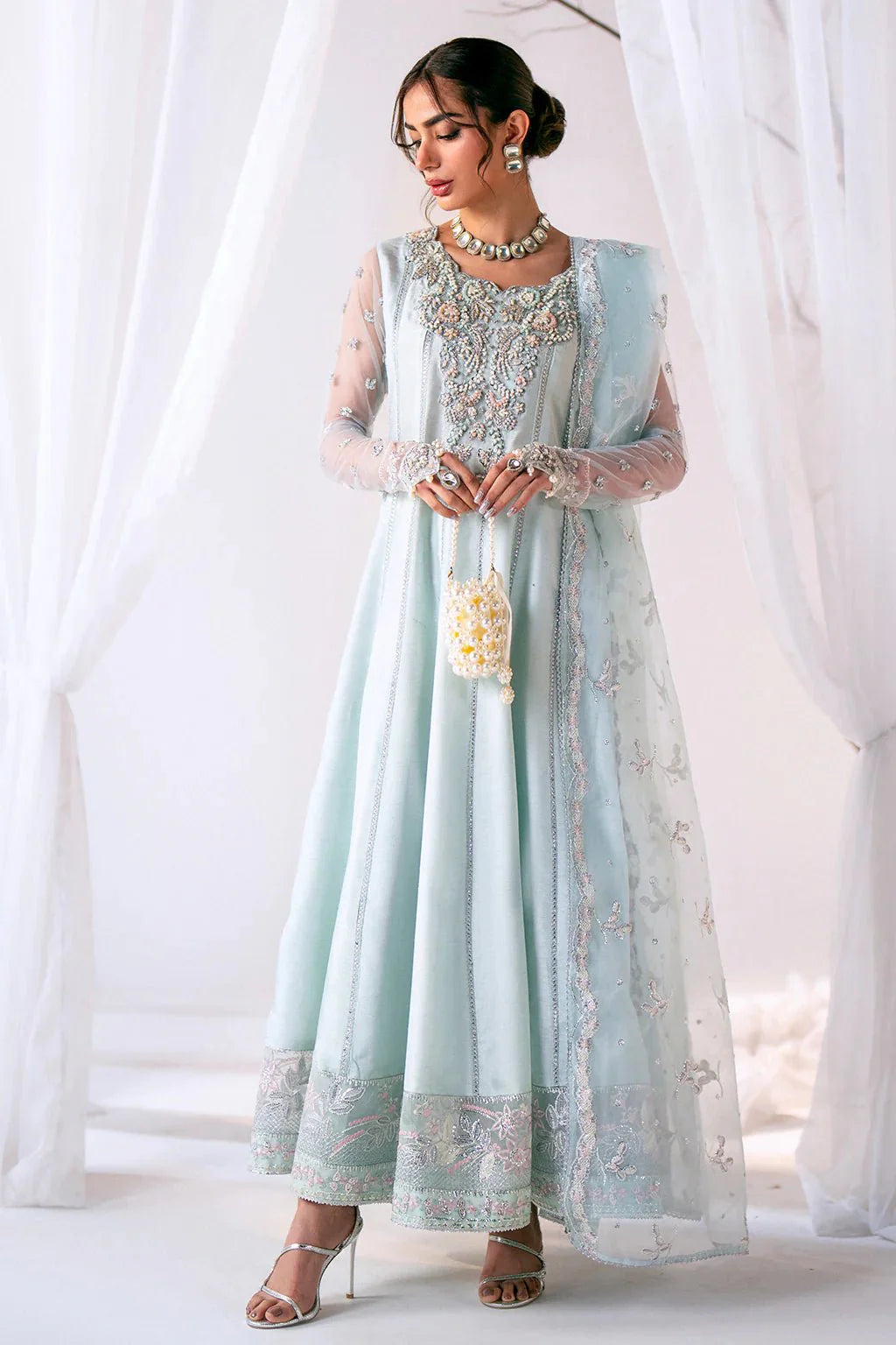 Ajr Couture | Luxe Pret Eid Drop | Starry by AJR Couture - Designer Dress - Type: Ladies Clothes - Available at Libayah - 100% Original