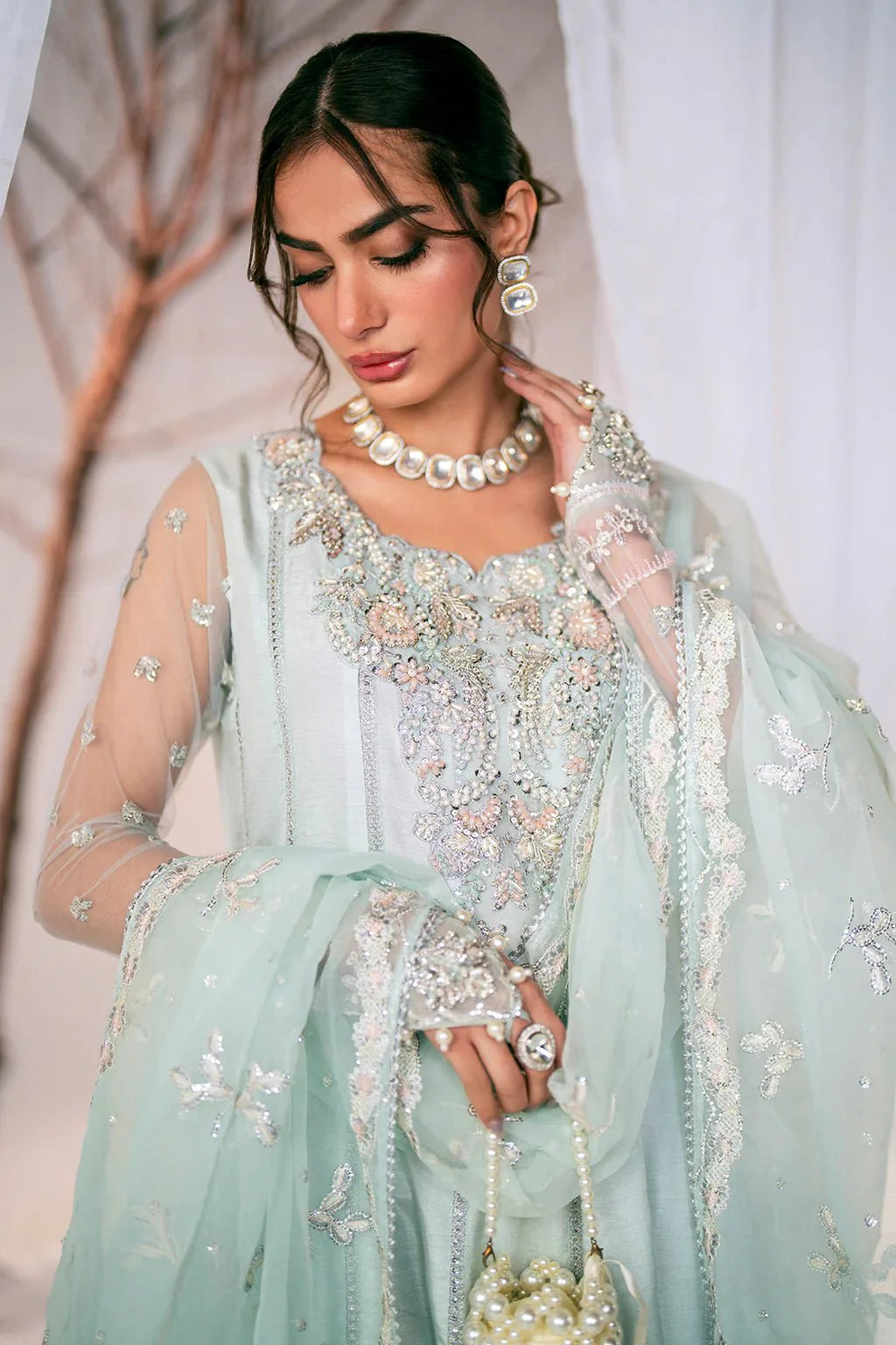 Ajr Couture | Luxe Pret Eid Drop | Starry by AJR Couture - Designer Dress - Type: Ladies Clothes - Available at Libayah - 100% Original