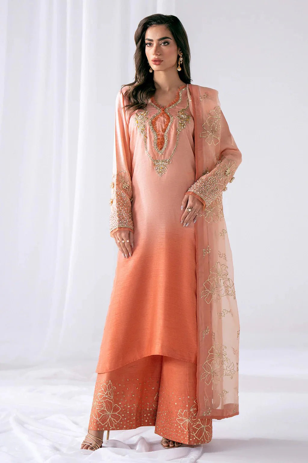 AJR Couture | Luxe Pret Eid | RHYTHM by AJR Couture - Designer Dress - Type: Ladies Clothes - Available at Libayah - 100% Original