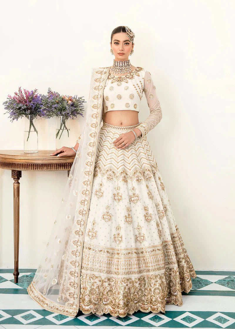 Akbar Aslam | Orphic Bridals | Cobalt by Akbar Aslam - Designer Dress - Type: Ladies Clothes - Available at Libayah - 100% Original