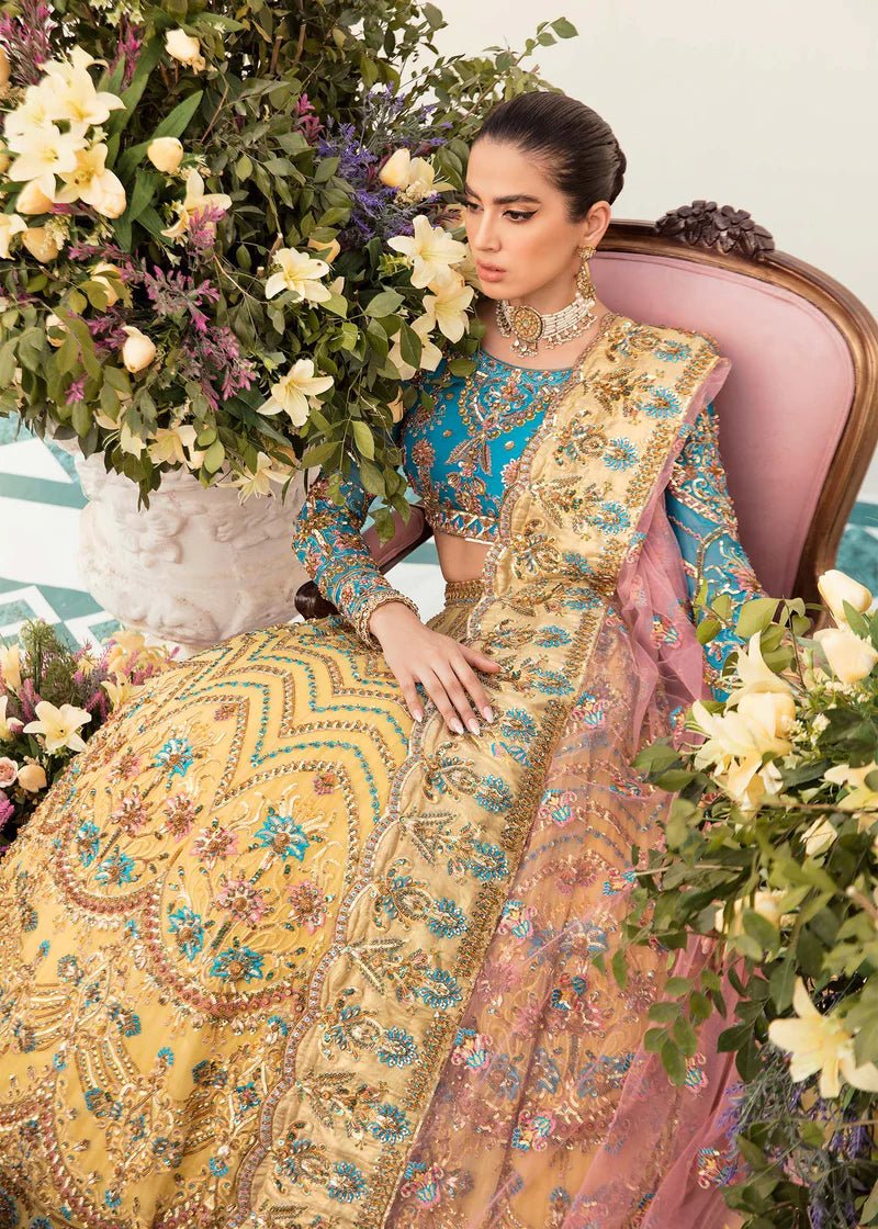 Akbar Aslam | Orphic Bridals | COLONIAL by Akbar Aslam - Designer Dress - Type: Ladies Clothes - Available at Libayah - 100% Original