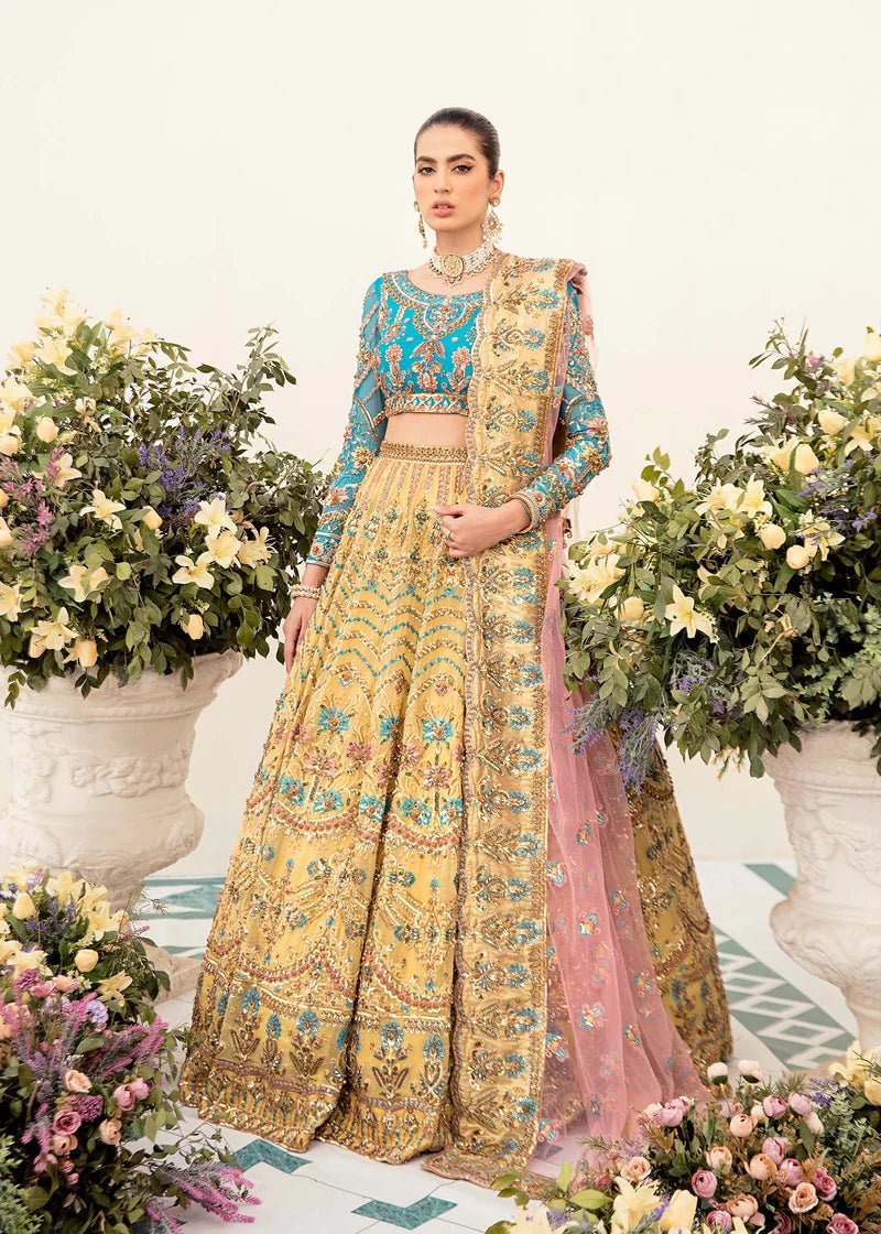 Akbar Aslam | Orphic Bridals | COLONIAL by Akbar Aslam - Designer Dress - Type: Ladies Clothes - Available at Libayah - 100% Original