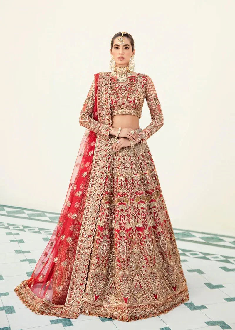 Akbar Aslam | Orphic Bridals | SALAMANDER by Akbar Aslam - Designer Dress - Type: Ladies Clothes - Available at Libayah - 100% Original