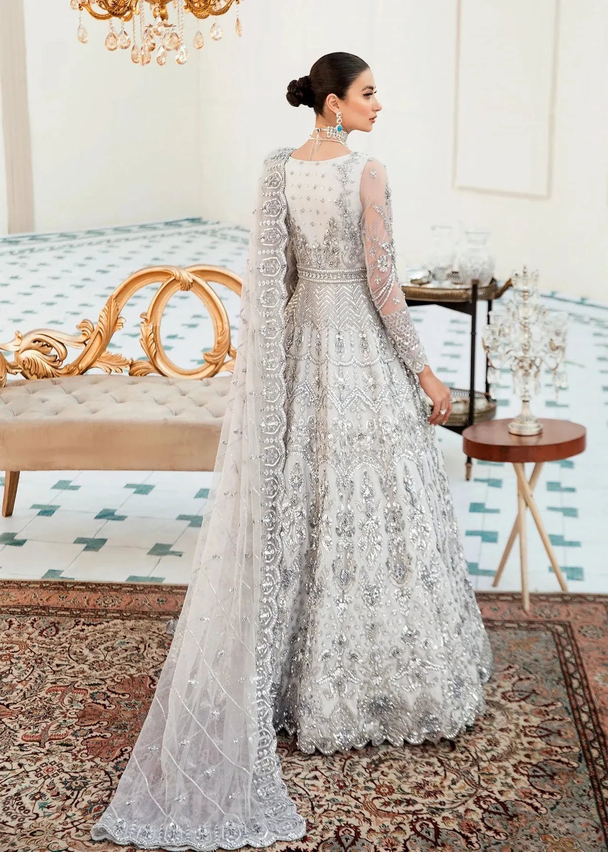 Akbar Aslam | Orphic Bridals | Slate by Akbar Aslam - Designer Dress - Type: Ladies Clothes - Available at Libayah - 100% Original
