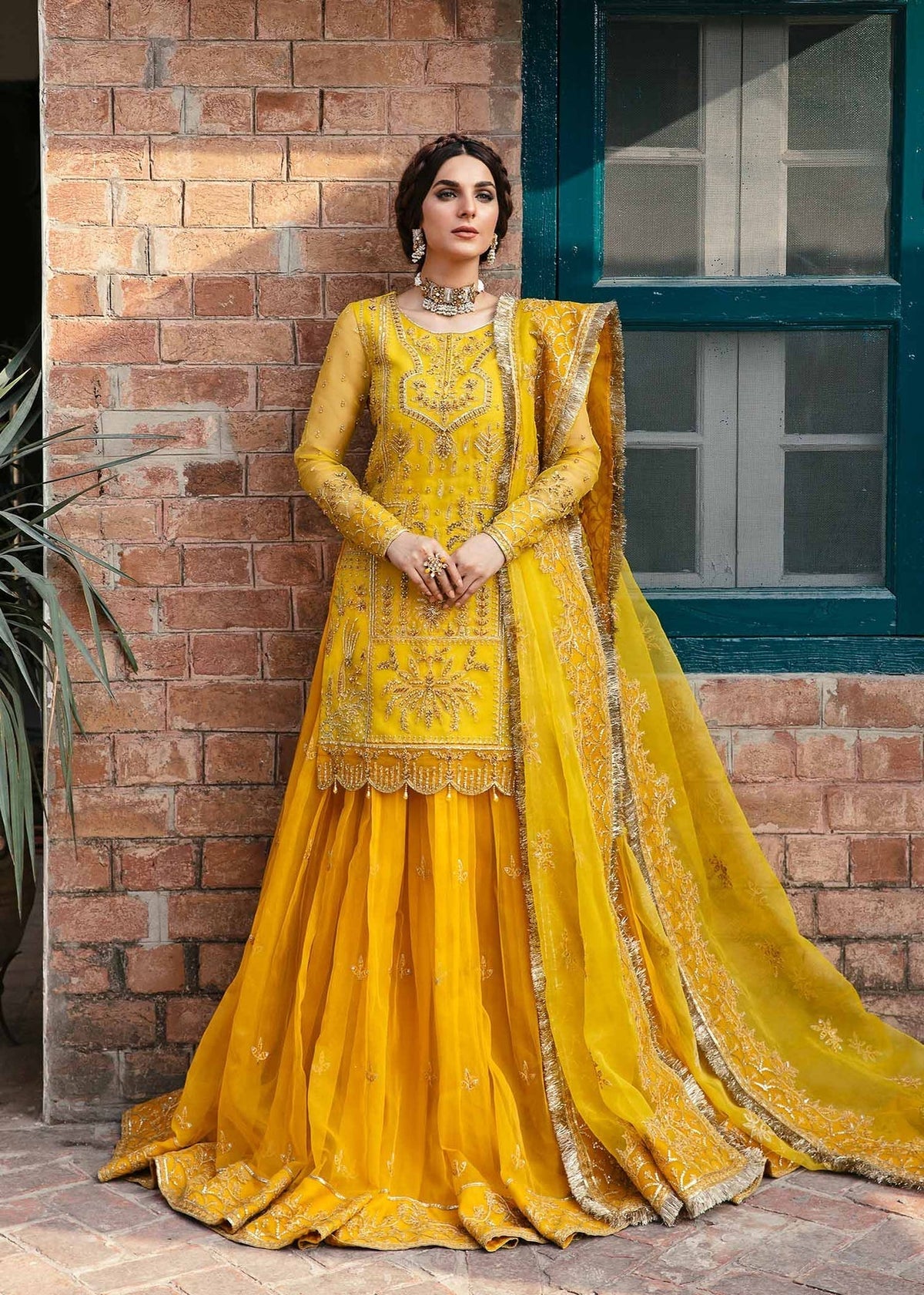 Akbar Aslam | Wedding Formals | CAILIN by Akbar Aslam - Designer Dress - Type: Ladies Clothes - Available at Libayah - 100% Original
