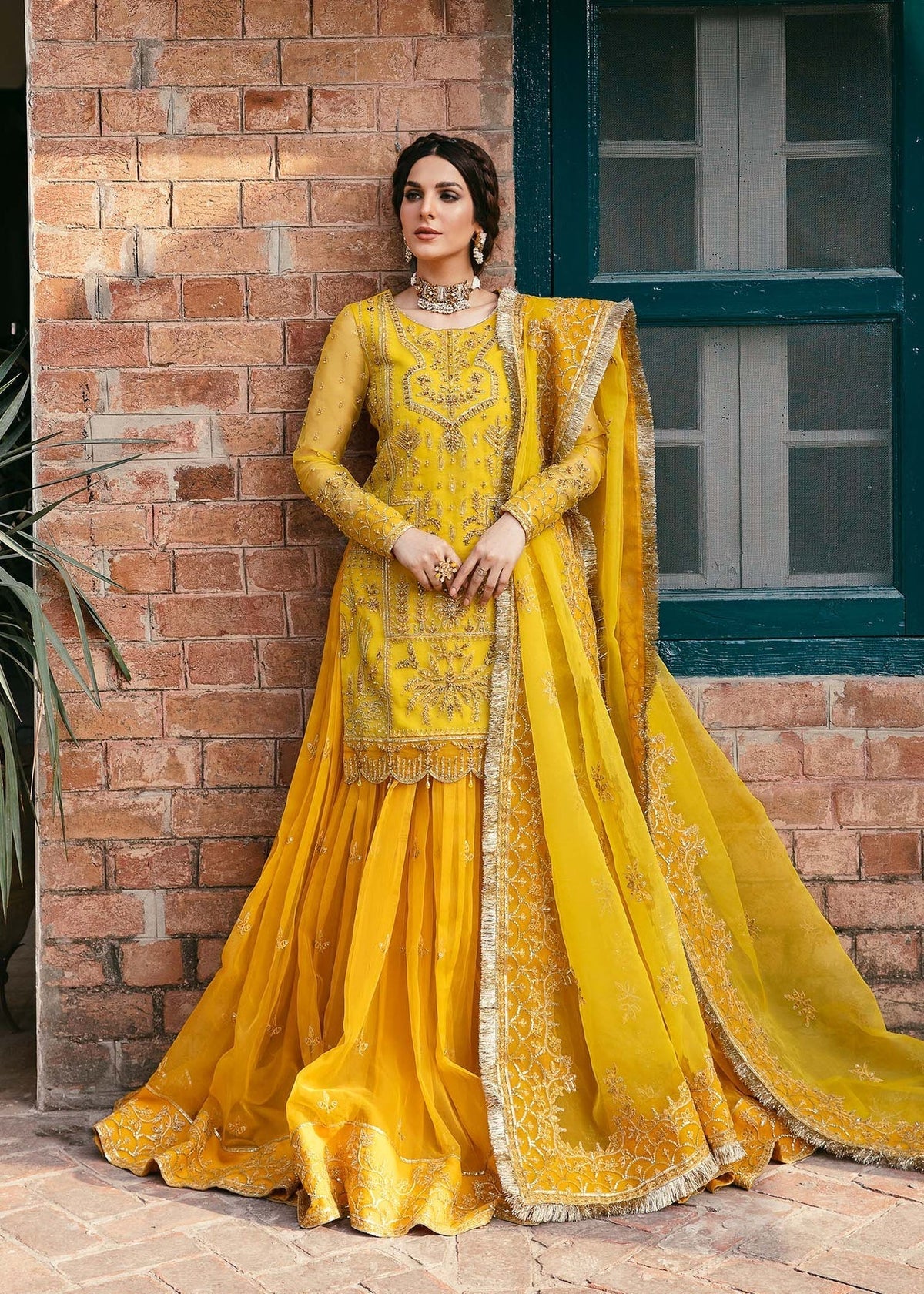 Akbar Aslam | Wedding Formals | CAILIN by Akbar Aslam - Designer Dress - Type: Ladies Clothes - Available at Libayah - 100% Original