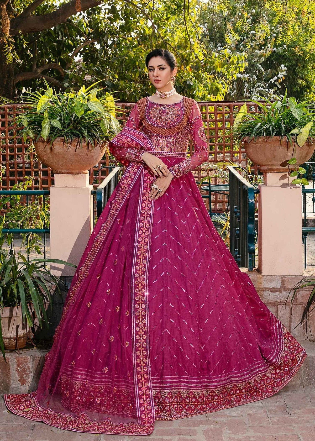 Akbar Aslam | Wedding Formals | CATALEYA by Akbar Aslam - Designer Dress - Type: Ladies Clothes - Available at Libayah - 100% Original